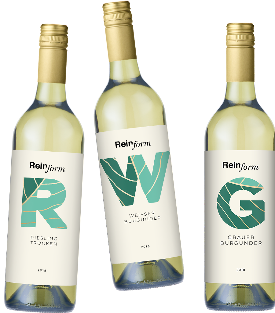 Eine Serie toller Weissweine: Riesling, Weisser & Grauer Burgunder